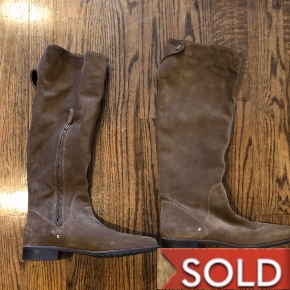 Camel color boots